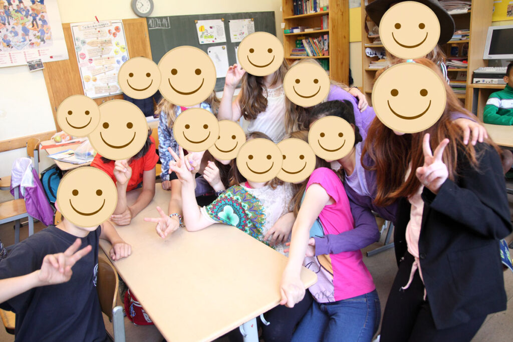 Schulfotograf für Freundschaftsfotos