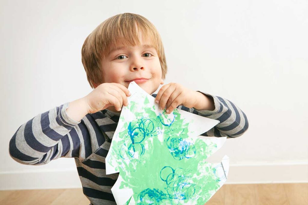 Grundschulfoto vom Grundschulkind