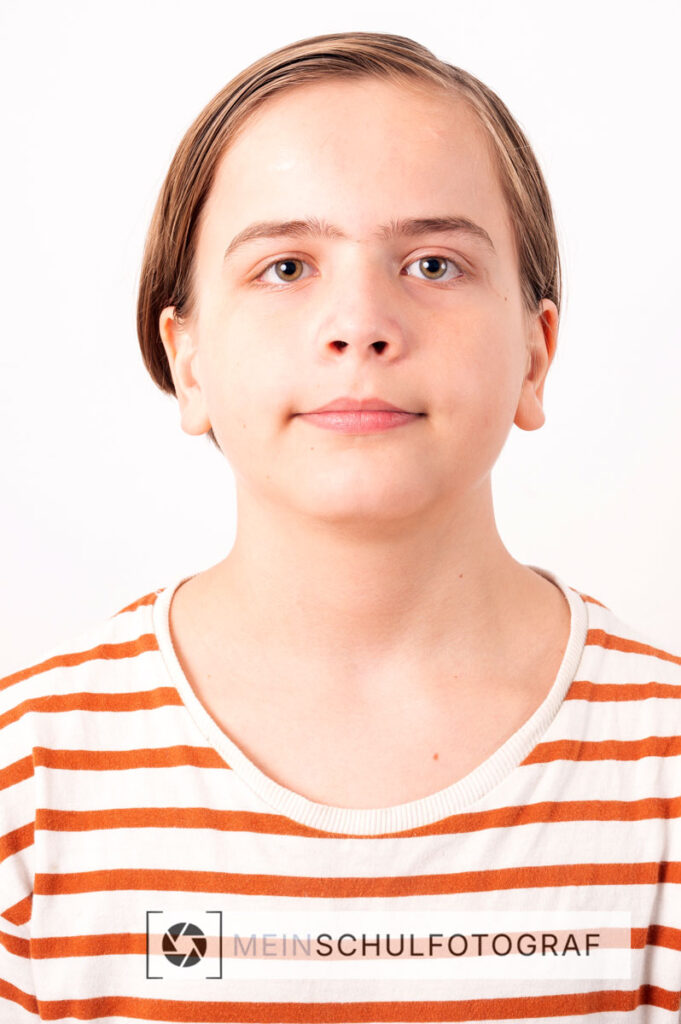 Professionelle Schulportraits von Schülern