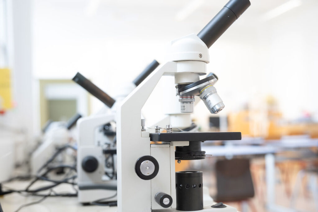 Fotografie naturwissenschaftliche Räume