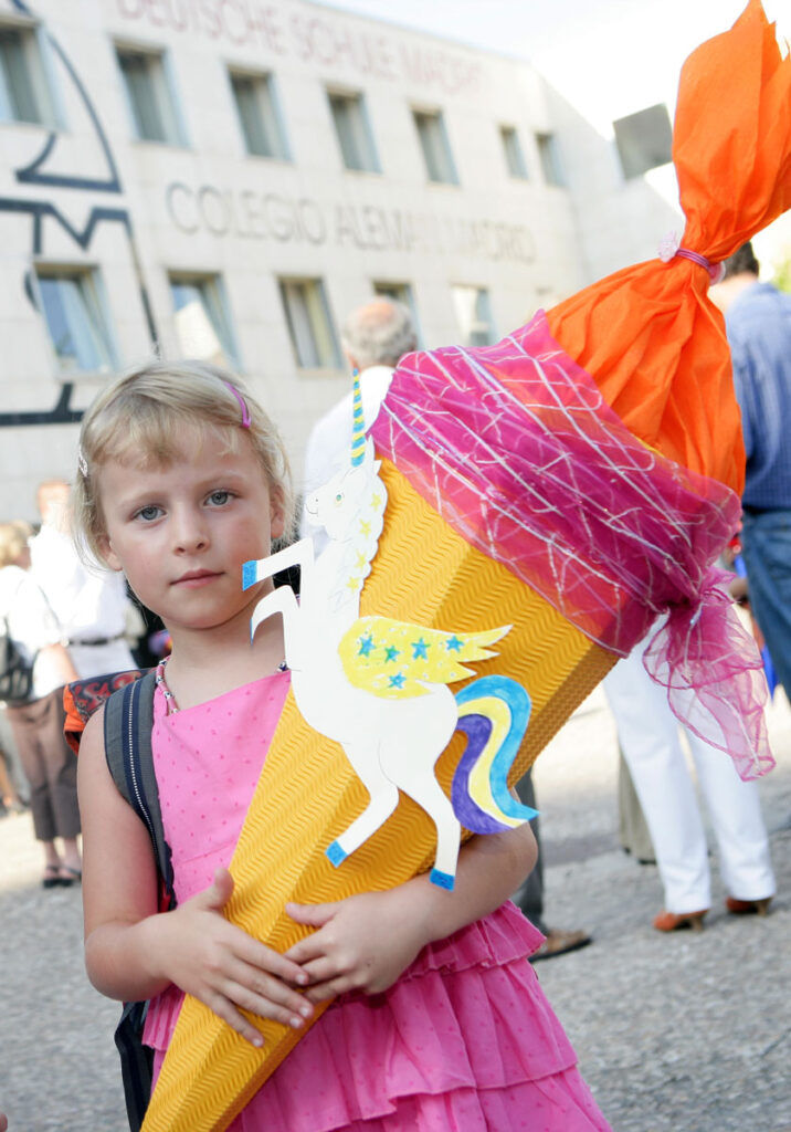 Fotos zur Einschulung Volksschule
